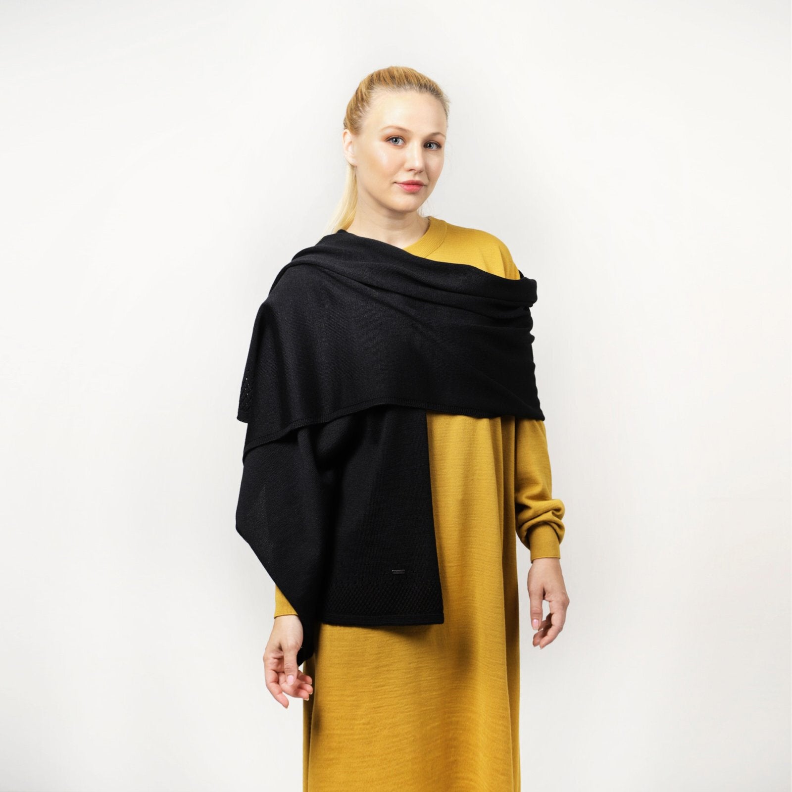 Knitted Merino dress Kama 5064