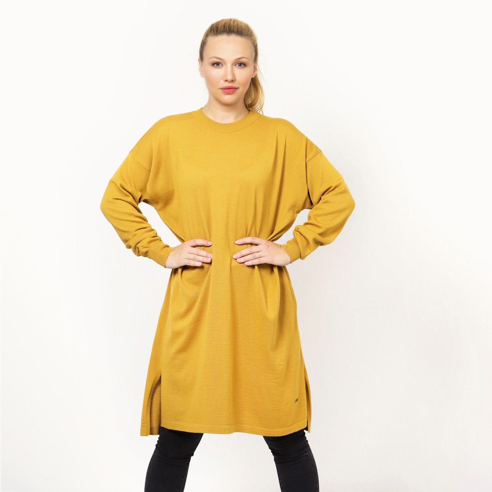 Knitted Merino dress Kama 5064