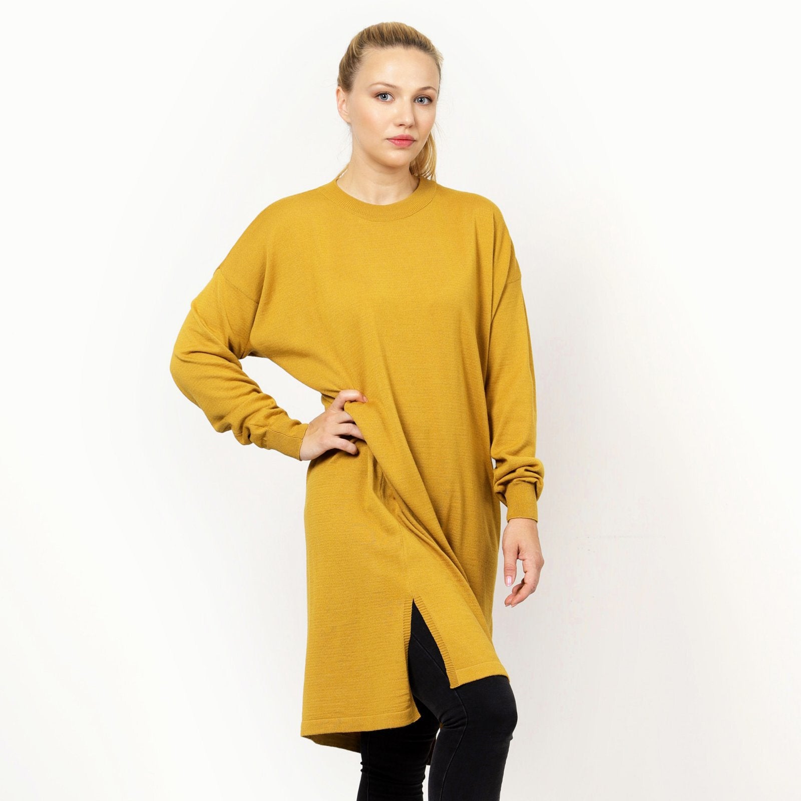 Knitted Merino dress Kama 5064
