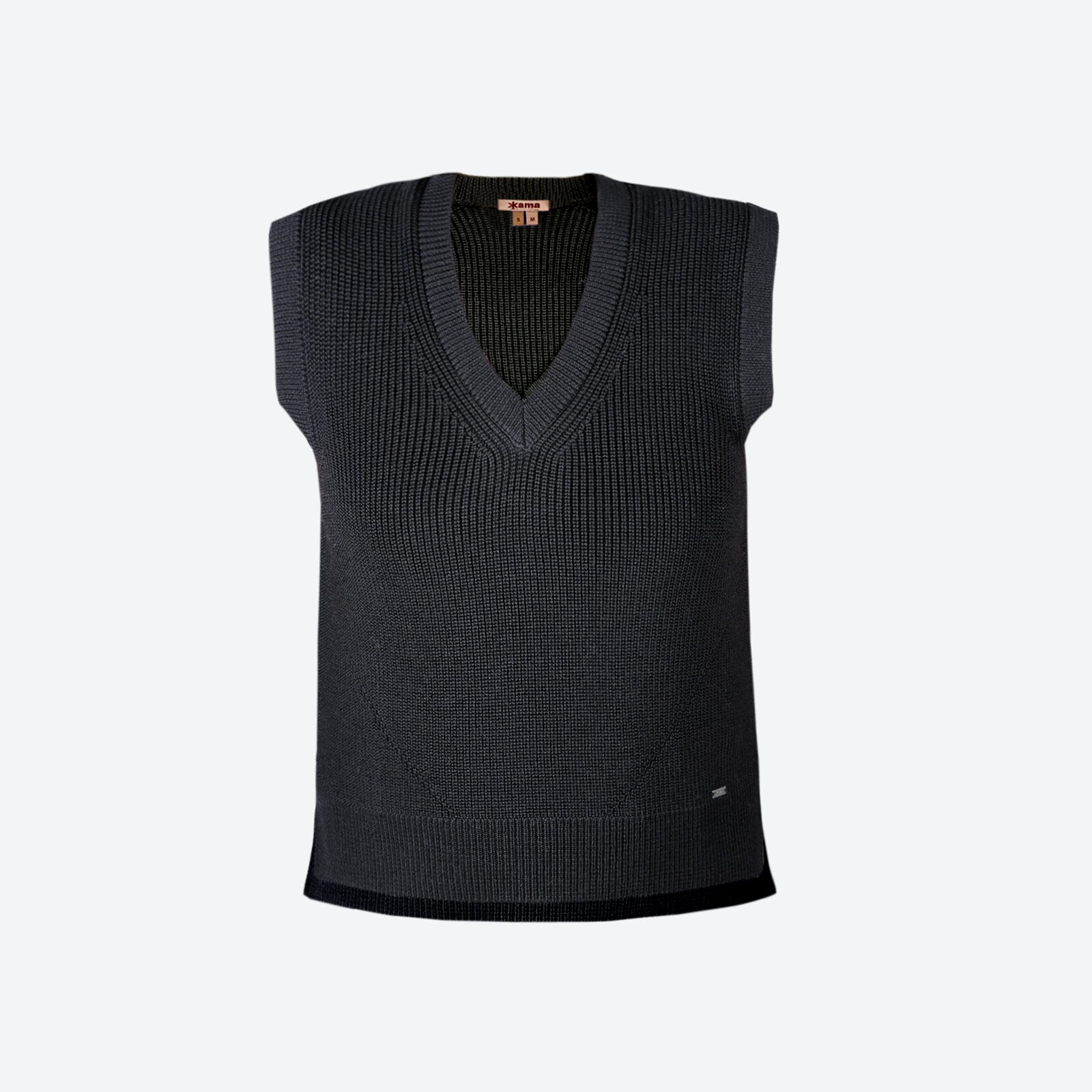 Knitted Merino vest Kama 5202