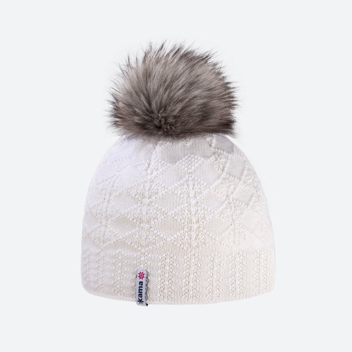 KAMA A109 Merino Wool Beanie (Full Fleece Lining)