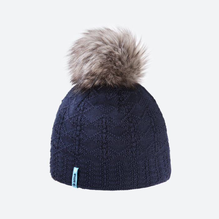 KAMA A109 Merino Wool Beanie (Full Fleece Lining)