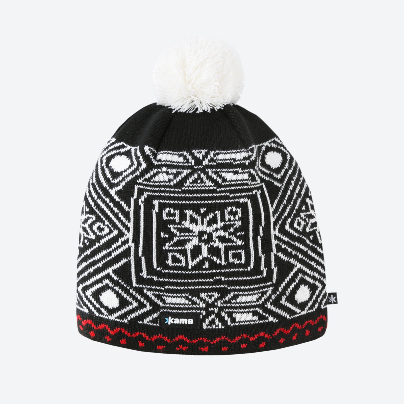Knitted Merino beanie Kama AND A04