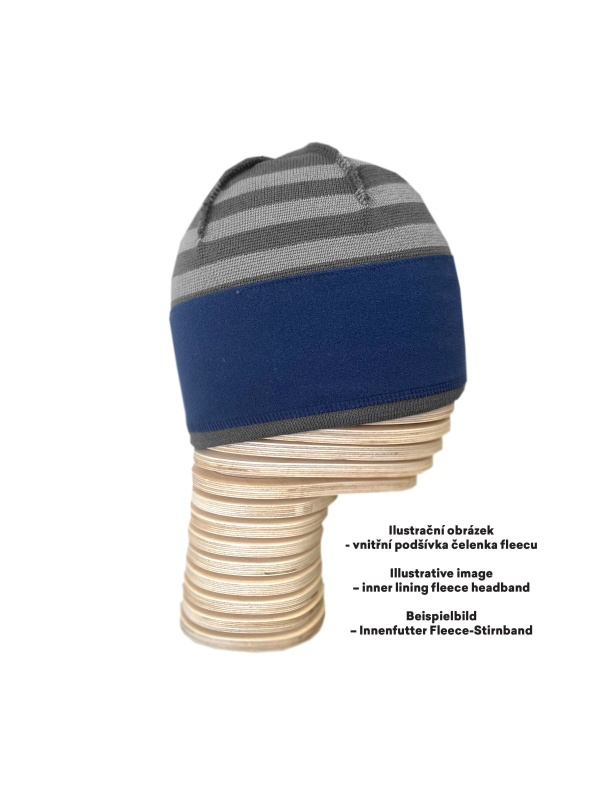 Set ANDORRA beanie, gloves - navy