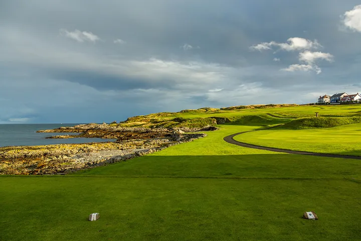 Course view at Ardglass Golf Club
