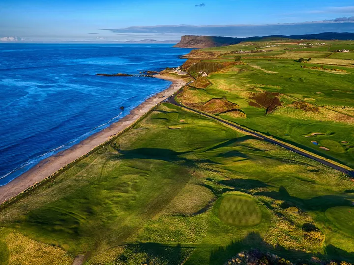 Course view at Ballycastle Golf Club