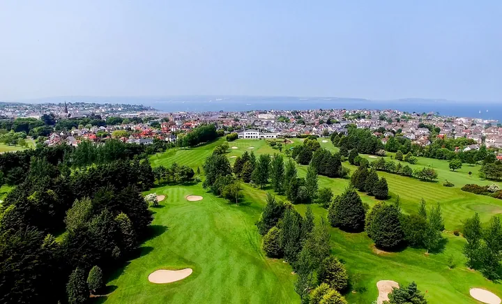 Course view at Bangor Golf Club