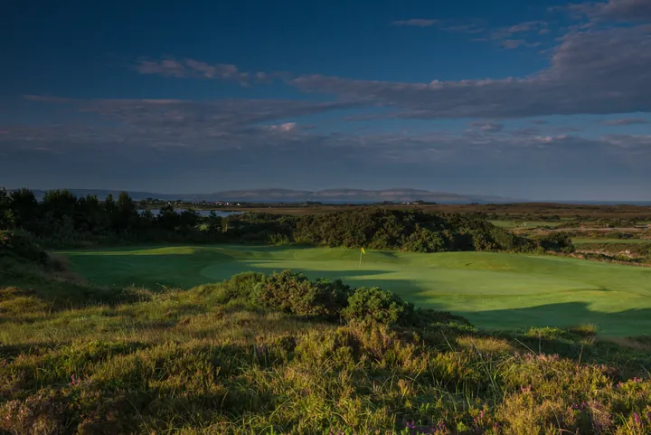 Course view at Bearna Golf Club