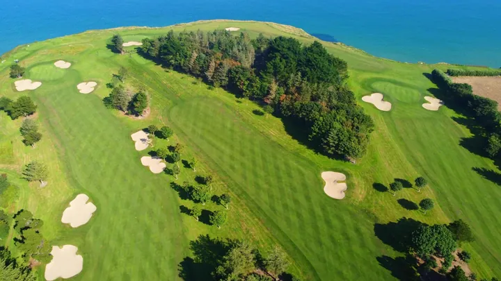 Course view at Blainroe Golf Club