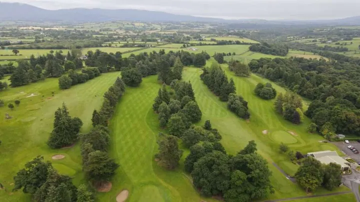 Course view at Borris Golf Club