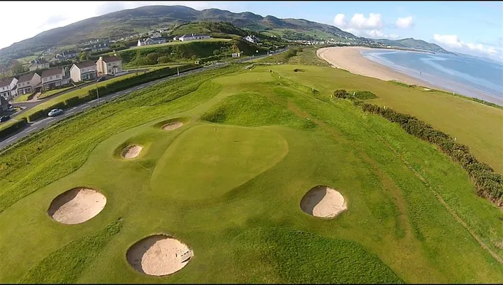 Course view at Buncrana Golf Club