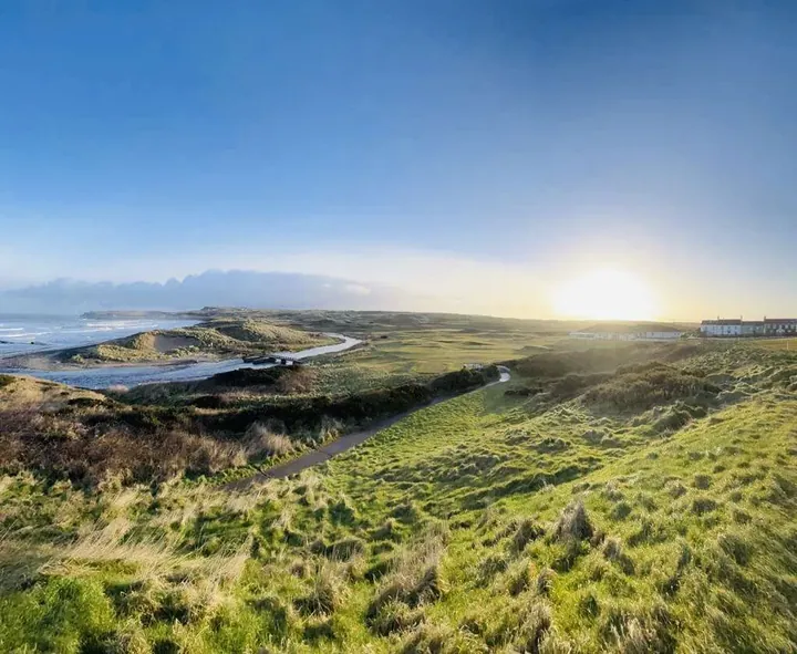 Course view at Bushfoot Golf Club