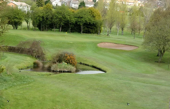 Course view at Carrickfergus Golf Club