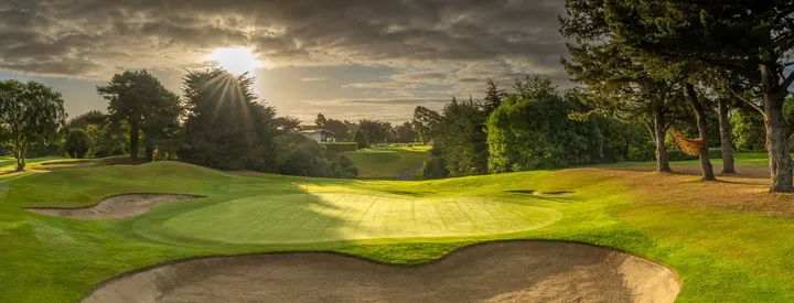 Course view at Castle Golf Club