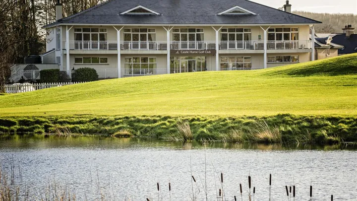 Course view at Castle Hume Golf Club