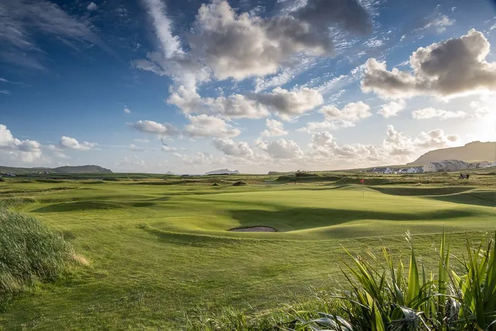 Course view at Ceann Sibeal Golf Club