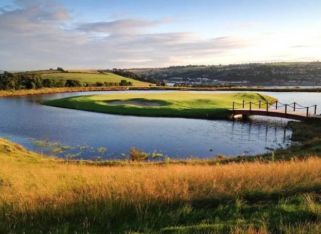 Course view at Cobh Golf Club