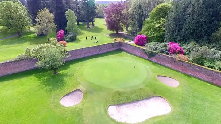 Course view at Coollattin Golf Club