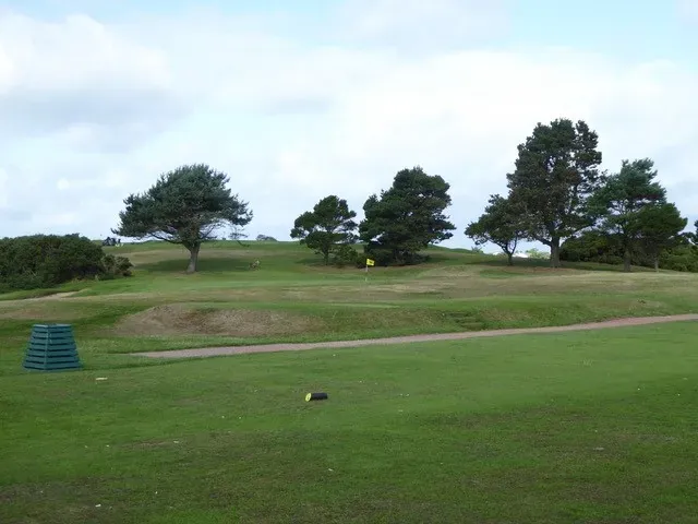 Course view at Donaghadee Golf Club