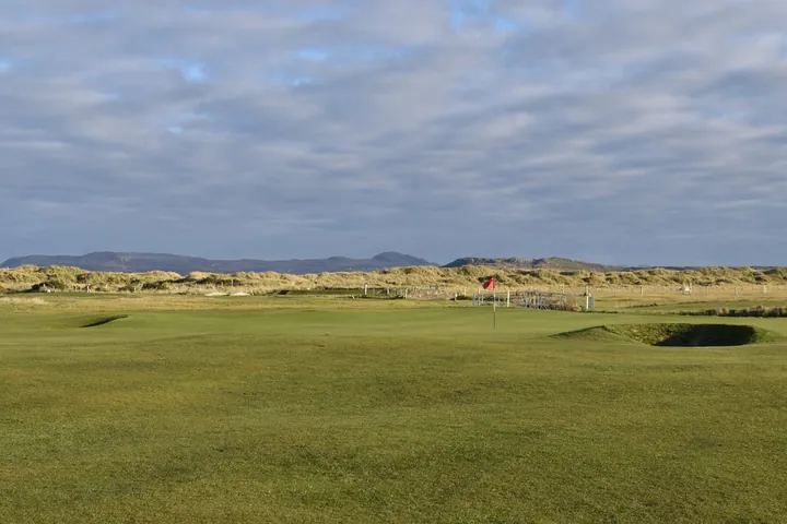 Course view at Dunfanaghy Golf Club