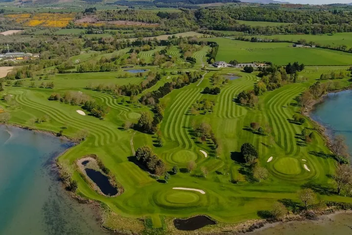 Course view at Dungarvan Golf Club