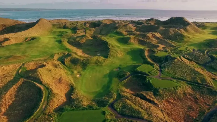 Course view at Enniscrone Golf Club
