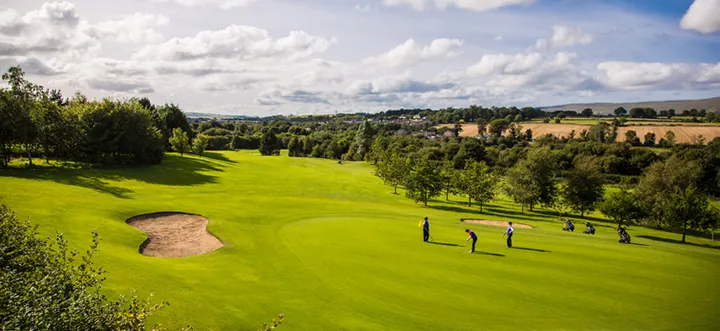 Course view at Foyle Golf Club
