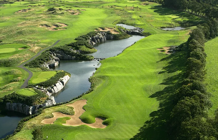 Course view at Hibernian Golf Club