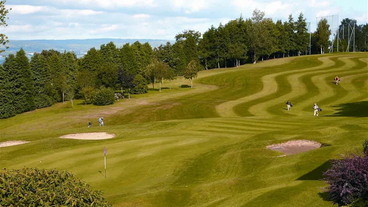 Course view at Holywood Golf Club