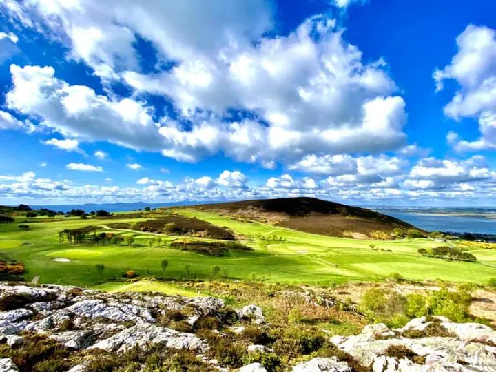 Course view at Howth Golf Club