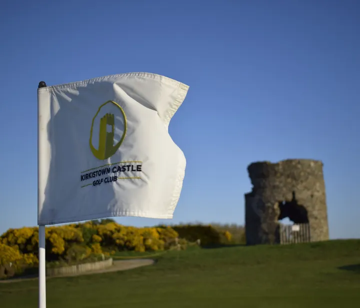 Course view at Kirkistown Castle Golf Club