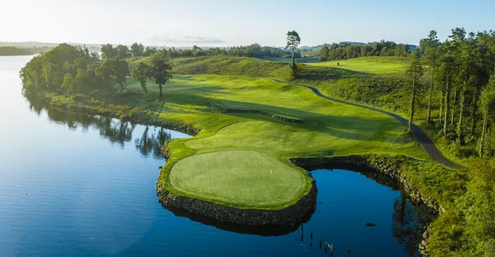 Course view at Lough Erne Golf Club