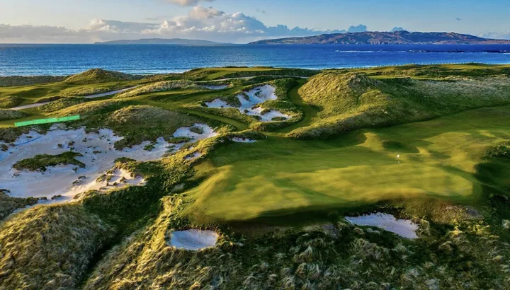 Course view at Narin & Portnoo Golf Club