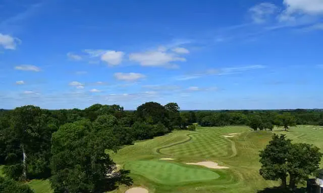 Course view at New Forest Golf Club