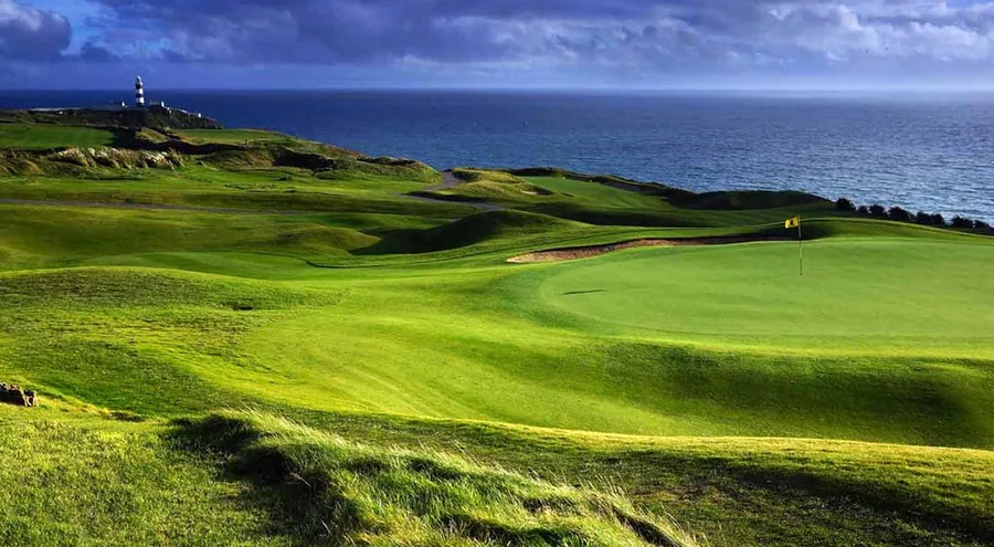 Course view at Old Head Golf Links