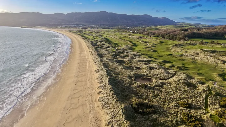 Course view at Portsalon Golf Club