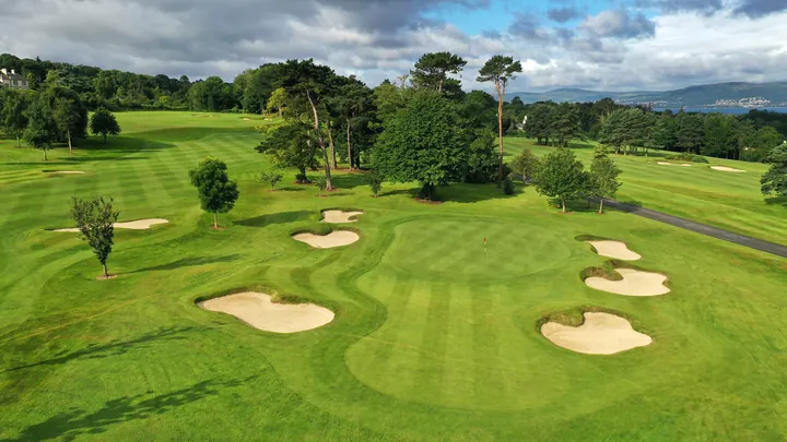 Course view at Royal Belfast Golf Club