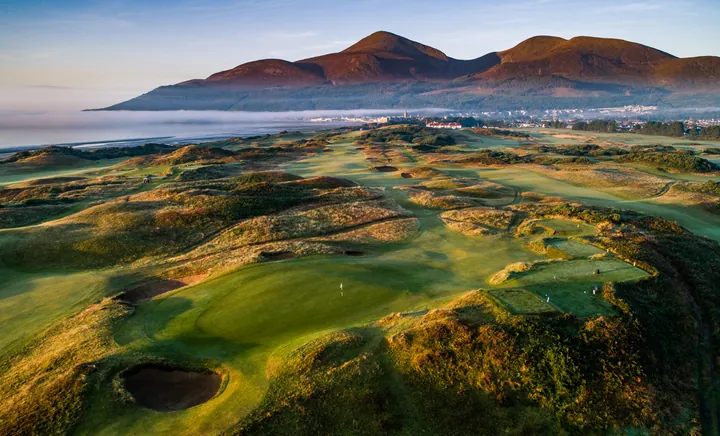 Course view at Royal County Down Golf Club