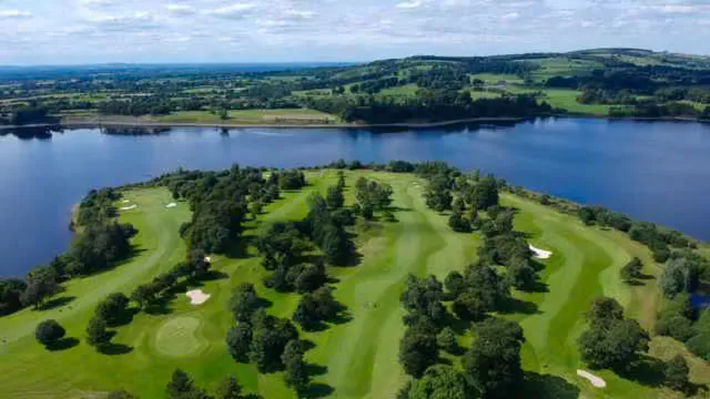 Course view at Tulfarris Golf Club